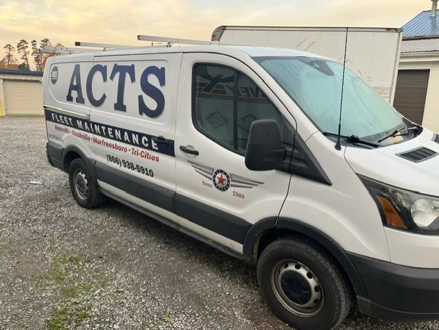 Acts Fleet mobile maintenance van